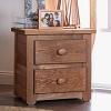 Lea Plank Style Construction Night Stand