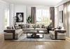 Niamey Contemporary Sofa with 4 Pillows