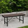 Mariatu Industrial Chic Bench
