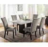 Kian Genuine Marble Top Dining Table