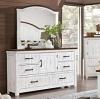 Alyson Distressed White Dresser