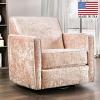 Harriden Coral Chenille Chair