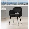 Applewood Mid-Back Barrel Backrest Accent Chair