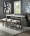 4 Piece Wandella Counter Height Dining Set w/ USB Port