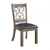 Raphaela Modern Farmhouse Side Chair Set of 2