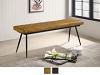 Misty Leather Upholstered Dining Bench
