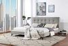Leomin Mid-century Modern Bed
