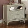 Adeline Crystal-like buttons Night Stand