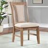 Upminster II Fabric Upholstered Chair Set of 2
