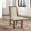 Monclova Rustic Oak Chair Set of 2
