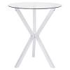 Denali Round 35-inch Glass Top Bistro Bar Table