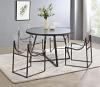 Jillian Round 45-inch Mirror Top Dining Table