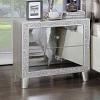 Sliverfluff Mirrored Nightstand