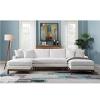 Valiant Sectional Sofa with 4 Pillows