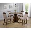 Maurice X-Shaped Pedestal Base Counter Height Table
