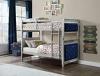 Varian Button-Tufted Velvet Upholstered Bunk Bed