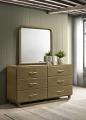 Amsbury 6-drawer Dresser Cabinet Nutmeg
