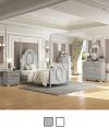 Flora Bed with Floral Motifs and Poster