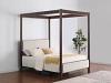 Zimmerlee 89-inch Metal Canopy Bed