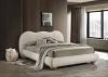 Finamore Camel-Back Shaped Headboard Bed