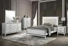 Lucida Contemporary Bed with Crystal-like Acrylic Trim
