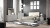 Osterley Modern Contemporary Bed with Padded Curved Edge Headboard