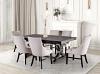 Gosport Transitional Dining Table with Trestle Base