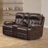 Osias Transitional Manual Loveseat with Diamond Stitching
