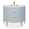 43" Orion Sink Chest - Polar Blue Bathroom Vanity