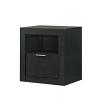 Altimari Contemporary Black Nightstand