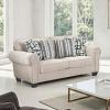 Viviani Transitional Light Brown/Taupe Loveseat