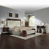 Jamonica Beige Linen Eastern King Size Bed