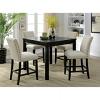 Kristie Rustic 5 Piece Counter Height Table Set