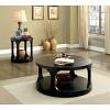 Carrie Intricate Wood Grain Coffee Table