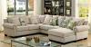Skyler Rolled Arms Sectional Sofa