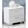 Lorimar High Gloss Contemporary Nightstand