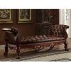 Dresden Button Tufted Traditional Bench