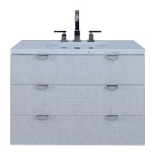 34" Adaline Wall Mount Sink Chest Bathroom Vanity