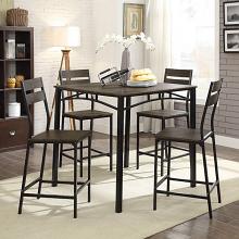 Westport Industrial 5 Piece Counter Height Table Set