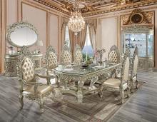 Sorina Antique Gold Dining Table