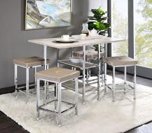 Raine Modern Metal Base Counter Height Table