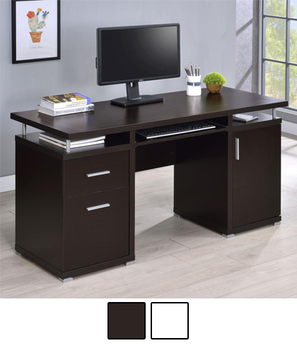 Tracy 55-inch 2-drawer Office Computer Desk