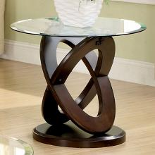 Atwood Cross-Oval Base End Table