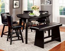 Hurley Triangular Table Top Counter Height Table 