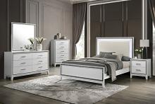 Lucida Contemporary Bed with Crystal-like Acrylic Trim