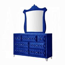 Dante Padded Velvet Dresser 
