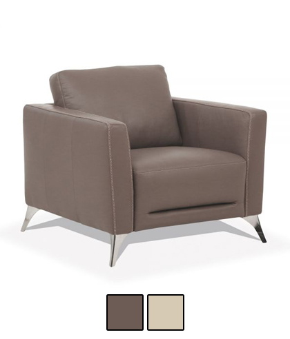Malaga Contemporary Leather Chair
