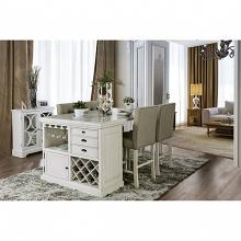 Sutton Storage Shelf Design Counter Height Table