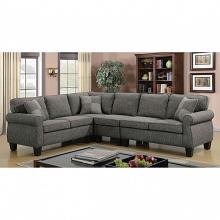 Rhian Rolled Arms Sectional Sofa
