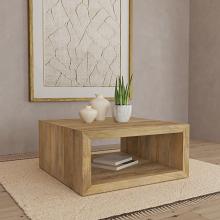 Benton Square Solid Mango Wood Coffee Table Benton Square Solid Mango Wood Coffee Table